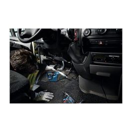 Bosch GAS 12V Aspirador Manual Inalámbrico a Batería, Sin Bolsa, Flujo de Aire 900 l/min, Color Azul