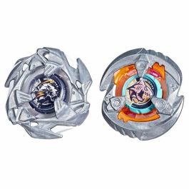 Hasbro HASG1686ES0 - Beyblade X Pack Doble: Gill Shark 4-70O y Pearl Tiger 3-60U, Trompos de Combate para 8+ Años