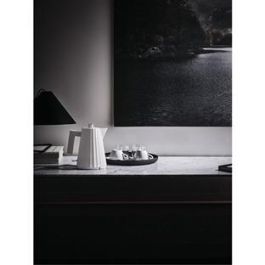 Alessi MDL06 W Hervidor Eléctrico Plissé Blanco 1,7 Litros Diseño Michele De Lucchi Alessi MDL06 W Hervidor Eléctrico Plissé Blanco 1,7 Litros Diseño Michele De Lucchi