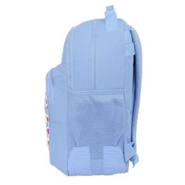Safta Mochila Doble con Cantoneras Adaptable a Carro Reciclada Smiley World Joyful 420x320x150 mm