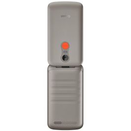 Gigaset GL595 Teléfono Móvil con Tapa para Mayores, Dual SIM, 2.8", IP44, Botones Grandes, Silver