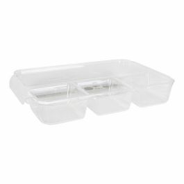 Organizador Multiusos Confortime Transparente 37,5 x 23,5 x 5, cm (12 Unidades)