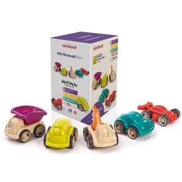 Miniland Juego de 5 Minimóviles Eco Friendly 150x210x150 mm Juegos Didácticos Precio: 24.50000014. SKU: B1GSWQ6AKD
