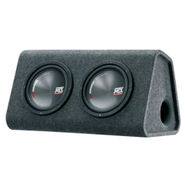 MTX AUDIO MTX0715442560080 Subwoofer Reflex Activo con Doble Woofer de 20 cm y Amplificador Clase D 240 Wrms