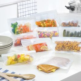 Set de Bolsas Reutilizables para Alimentos Freco InnovaGoods 10 Piezas Precio: 12.705000072599999. SKU: V0103074