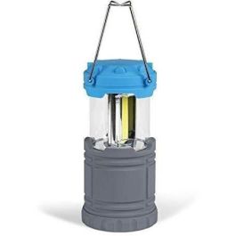 Linterna plegable - KAMPA - Flare - Pilas - Gris y azul Linterna plegable - KAMPA - Flare - Pilas - Gris y azul