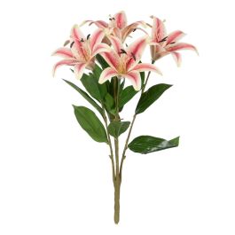 Flor Lirio Rosa Goma Decoración 58 cm Precio: 10.527. SKU: B1EW3T32HF