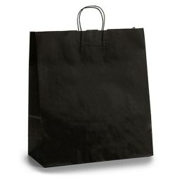 Bolsa de Papel Pincello 46492 Negro 16 x 57,5 x 46 cm 46 x 16 x 59 cm (25 Unidades)