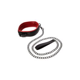 Collar con Cadena de Sujeción para Bondage Sportsheets