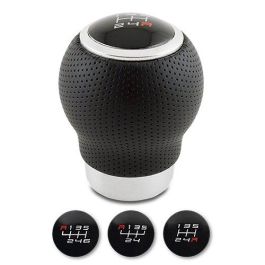 Abc POM30165 Pomo Oem Corto Piel Negra Gatillo 27 mm