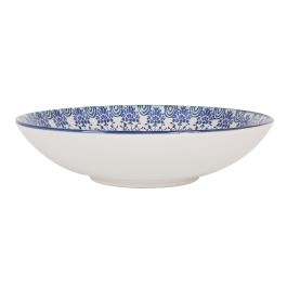 Santa Clara Vajilla 12 Piezas Azores Monaco, Brillo, Forma Redonda, Plato Llano 26 cm, Plato Hondo 21 cm, Plato Postre 20 cm (2 Unidades)