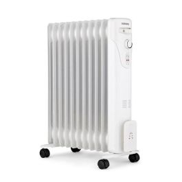 Oceanic Radiador Eléctrico de Aceite 2500W, 3 Potencias, 11 Elementos, Blanco, Móvil para Cualquier Habitación Precio: 58.98999986. SKU: B1A7RES5XW