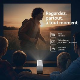 Philips AABOI94993 Proyector de vídeo NeoPix 140 HD 720p LED Wi-Fi Blanco