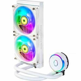 Cooler Master MasterLiquid PL240 Flux White Edition Carcasa del ordenador Kit de refrigeración líquida 12 cm Blanco