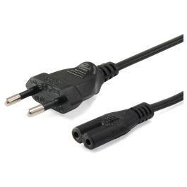 EQUIP Cable de Alimentación IEC 2 pines a C7 3m Macho/Hembra Negro H03VVH2-F 250V 2.5A 112161 Precio: 21.6900002. SKU: B155FD84XK