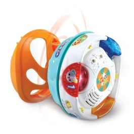 Vtech Baby Pelota Magic'Moov 3 en 1 Transformable Bola, Rodillo o Tambor | Rueda Sola | Desarrollo Motor | 9-36 Meses | Luces y Sonidos