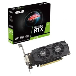 Asus RTX3050-O6G-LP-BRK Tarjeta Gráfica GeForce RTX 3050 6GB GDDR6 Perfil Bajo OC Edition Precio: 248.50000021. SKU: B1AENJWBW7