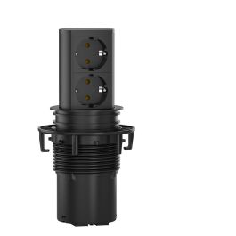 Bachmann Módulo Enchufes Elevator 2Xschuko Negro Aluminio Anodizado Negro Mate Pure Black Precio: 123.50000036. SKU: B177RV5YLN