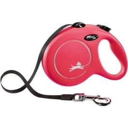Correa Flexi New Classic L Cinta 5M Rojo Correa Flexi New Classic L Cinta 5M Rojo