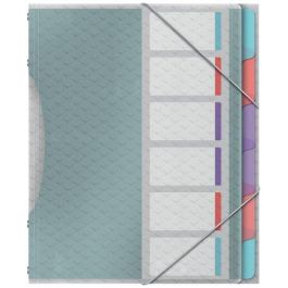 Carpeta Clasificadora Esselte Colour Breeze A4 Pp 6 Separad.Con Goma Surtido 3 unidades Precio: 26.49999946. SKU: B1JVXLZ3V8