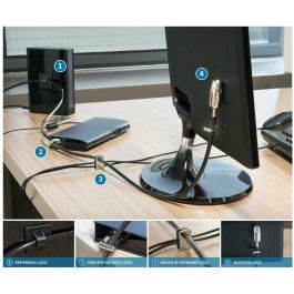 Kensington Kit de bloqueo 2.0 para ordenadores de sobremesa y periféricos