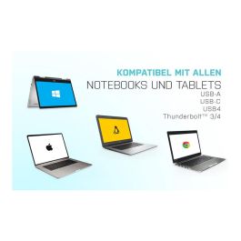 I-TEC Adaptador LAN Ethernet USB-C/USB-A 2.5Gbps Gris