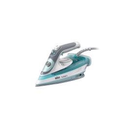 Braun Plancha a Vapor TexStyle 3 SI 5017 GR con Suela de Cerámica, 2700 W, Vapor Continuo 150 g/min, Gris/Turquesa/Blanco Precio: 67.50000004. SKU: B1JNPFXS3Y