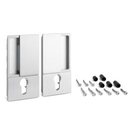 CERRAD/PICAP. MAGNETICOS Manilla Wave Enrasada para Puerta Batiente Interior con Cerradura Cilindro Europeo Acabado Cromo Cepillado Precio: 164.49999973. SKU: B17VHPBAJT