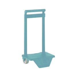 Safta Carro Guardería Turquesa - Carrito Infantil de Almacenamiento 54x18x16 cm - Para Niños de 3 Años en Adelante