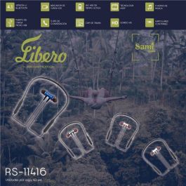 SAMI Libero Auriculares Neckband Bluetooth Inalámbricos con Correa de Silicona