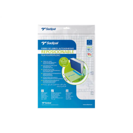 Sadipal Forralibros Adhesivo Reposicionable 80 mc 50x35 cm Pack 10 Unidades Precio: 4.49999968. SKU: B13T6PKWW3