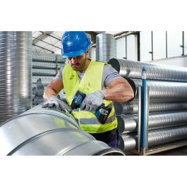 Bosch Professional GDX 18V-200 + GSB 18V-55 Kit 2 Herramientas Inalámbricas con Percusión 2x4.0AH Gal 18V-40 L-Case