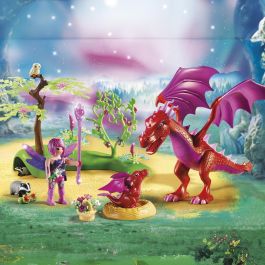 Dragón Con Bebé Y Hada Fairies 71586 Playmobil