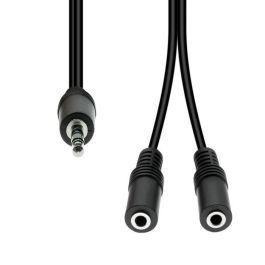 ProXtend Cable Adaptador Mini-Jack 3 Pines a 2x 2 Pines Macho a Hembra Negro 20 cm Precio: 1.5900005. SKU: B1AD9FGKNW