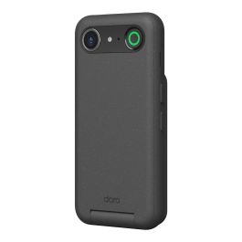 Doro Aurora A20 Smartphone Plegable Android 14 4G 4GB RAM 64GB Graphite - Teléfono móvil tipo concha para personas mayores