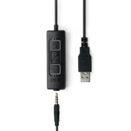 Auriculares con Micrófono SPC 4725A BRAVE PRO Negro Auriculares con Micrófono SPC 4725A BRAVE PRO Negro