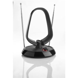 One For All Antena Interior Amplificada UNA PARA TODOS TDT, 15 km Alcance, Filtro 3G/4G/5G/LTE