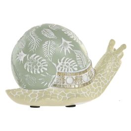 DKD Home Decor Figura Cottage Resina Verde 6 x 8 x 13 cm (4 Unidades)