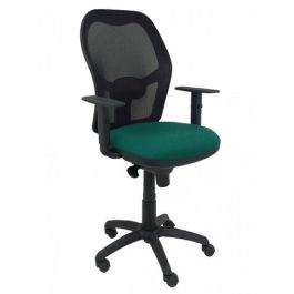Silla Piqueras Y Crespo Jorquera Brazos Regulables Mecanismo Sincro Con Regulador De Tension Respaldo De Malla Negra Y Asiento Tapizado Bali Verde Botella Precio: 326.50000031. SKU: S5702209