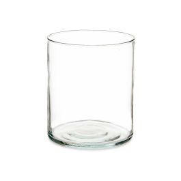 Jarron Cristal Cilindro 17Cm Diam X 20Cm Giftdecor (4 Unidades) Jarron Cristal Cilindro 17Cm Diam X 20Cm Giftdecor (4 Unidades)