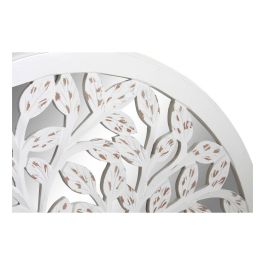 Decoracion Pared Indio DKD Home Decor Blanco 2 x 60 x 60 cm