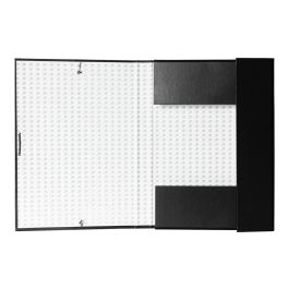 Carpeta Proyectos Liderpapel Folio Lomo 30 mm Carton Forrado Negra