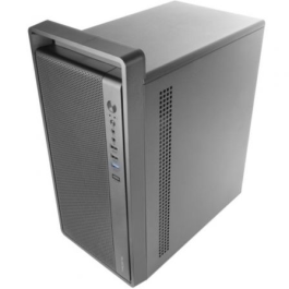 Tacens 2FORTISII Caja Minitorre Compacta FORTIS II MicroATX/Mini-ITX con Ventilador 120mm FDB, Frontal Mesh, Asa de Transporte y Conectividad USB 3.0 y HD Audio