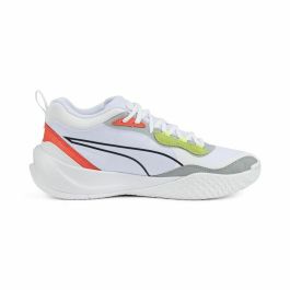 Zapatillas de Baloncesto para Adultos Puma Playmaker Pro Blanco Zapatillas de Baloncesto para Adultos Puma Playmaker Pro Blanco
