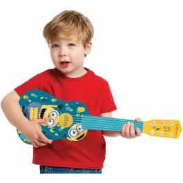 Lexibook Minions Guitarra Acústica para Niños Altura 53 cm