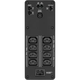 APC Back-UPS BR1200SI 1200VA 720W UPS Línea Interactiva Negro