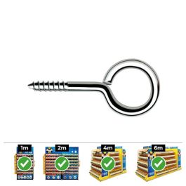 Celo Din hc Hembrilla Roscada Cerrada Acero Zincado Ø2,7x40 mm Caja 500uds Precio: 21.49999995. SKU: S7903048