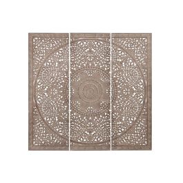 Cabecero de Cama Home ESPRIT Natural 180 x 3,5 x 180 cm Cabecero de Cama Home ESPRIT Natural 180 x 3,5 x 180 cm