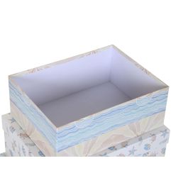 Caja Kids DKD Home Decor Multicolor Multicolor 33.5 x 15.5 x 43.5 cm Set de 10