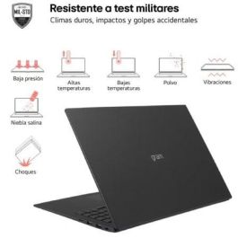 LG Gram 16ZD90S Portátil Ultraligero 16" WQXGA IPS Antirreflejos, Intel Core Ultra 7 155H, 16GB LPDDR5, 512GB SSD, Negro LG Gram 16ZD90S Portátil Ultraligero 16" WQXGA IPS Antirreflejos, Intel Core Ultra 7 155H, 16GB LPDDR5, 512GB SSD, Negro
